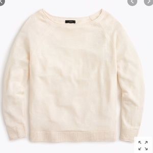 J. Crew Summer Weight Sweater (Cream)